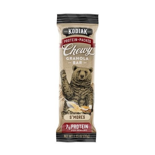 Kodiak Cakes S'mores Chewy Bars, 1.23 Ounce, 60 per case