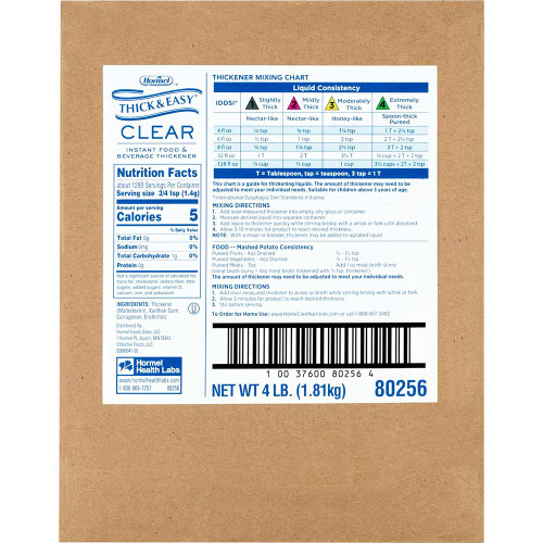 Thick & Easy Clear Thickener, 4 Pounds