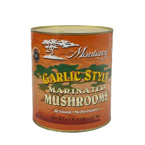 Monterey Garlic Marinated Whole Mushrooms, 3 Each, 1 Per Box, 3 Per Case