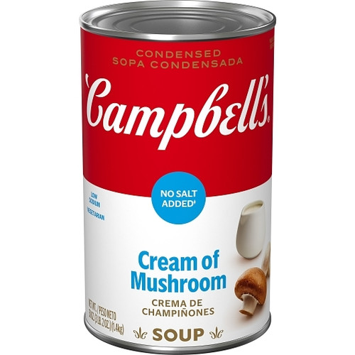 Campbell s Condensed Cream Of Mushroom Soup, 50 Ounce, 12 Per Case