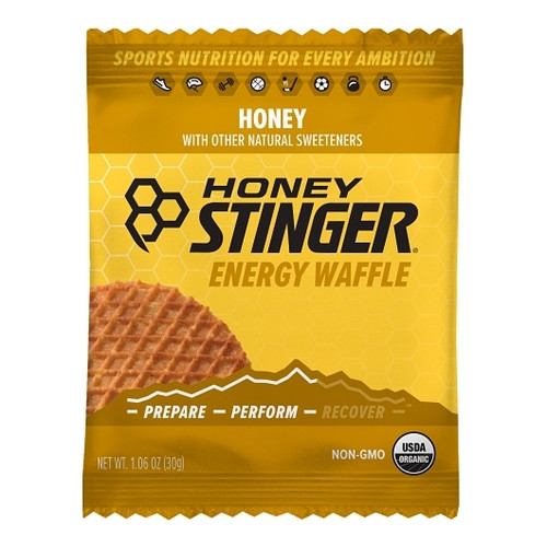 Honey Stinger Organic Honey Waffle Energy Snack, 1.06 Ounce, 96 Per Case
