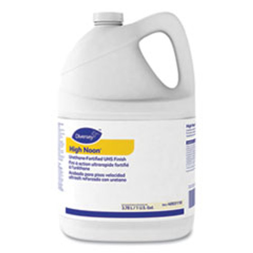 Diversey High Noon Urethane-Fortified UHS Floor Finish, Liquid, 1 gal Bottle, 4/Carton