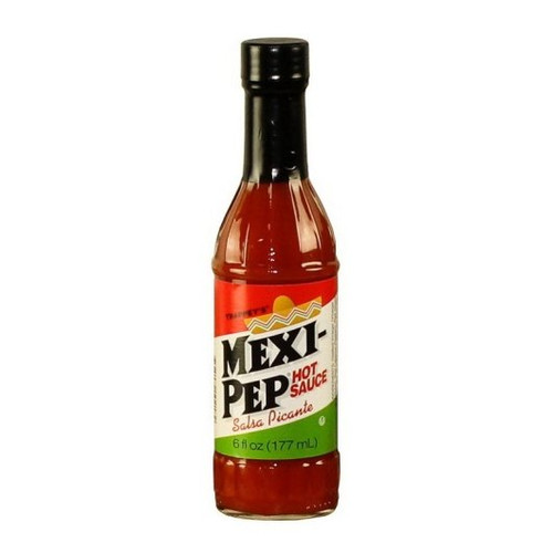 Trappey Mexipep Salsa Picante Hot Sauce Bottle, 6 Fluid Ounce, 24 Per Case