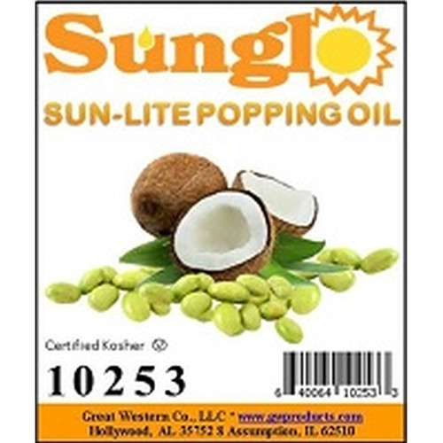 Sunglo Sun Lite Popping Oil, 1 Gallon, 4 Per Case