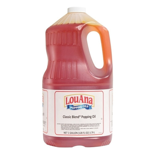 Lou Ana Classic Blend Popping Oil, 1 Gallon Jug, 4 Per Case