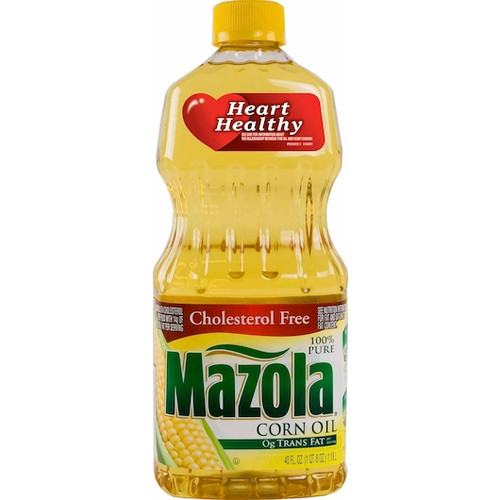 Mazola Corn Oil, 40 Fluid Ounces, 12 Per Case