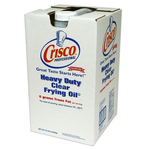 Crisco Professional Trans Fat Free Heavy Duty Fry Shortening, 35 Pounds