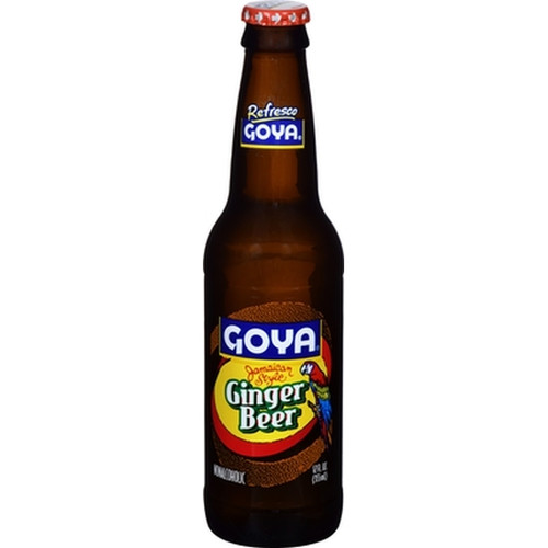 Goya Refresco Ginger Beer Soda, 12 Fluid Ounces, 24 Per Case