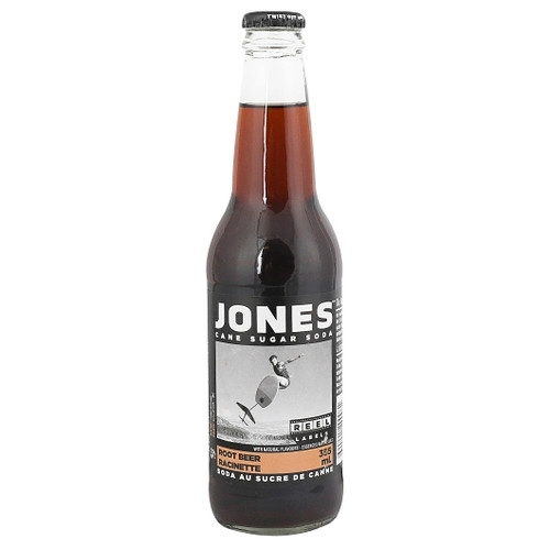 Jones Soda Co Root Beer - Single Serve, 12 Fluid Ounce, 12 Per Case