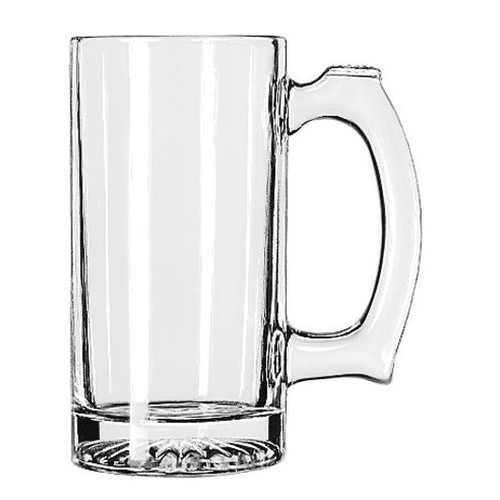 Libbey 12 Ounce Glass Beer Mug, 12 Each, 1 Per Case