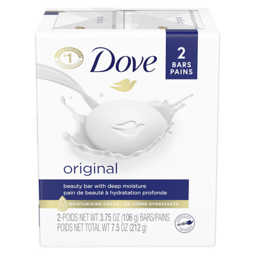 Dove Original White Blanc, 7.5 Ounce, 12 Per Case