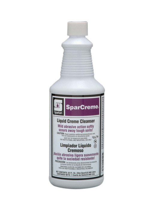 Spartan Sparcreme Liquid Creme Restroom Cleaner, Lime Scent
