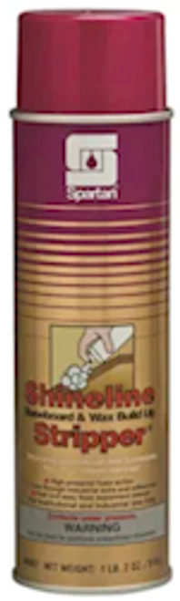 Spartan Shineline Lemon Scent Stripper. 18 Ounce, 12 Per Case