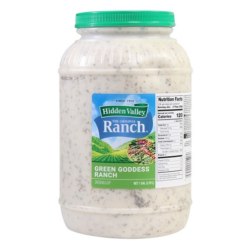 Hidden Valley Ranch Green Goddess Dressing Jar, 1 Gallon, 2 Per Case Hidden Valley Ranch Green Goddess Dressing Jar, 1 Gallon, 2 Per Case
