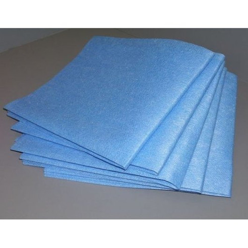 Atlantic Mills 13.5 Inch X 21 Inch Blue Medium Weight Wipe, 150 Each, 1 Per Case
