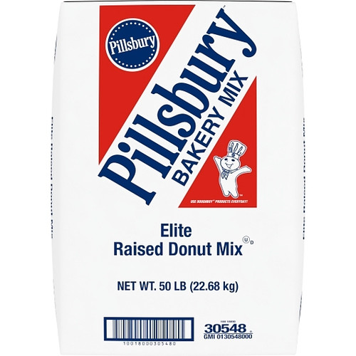 Pillsbury Donut Mix Elite Raised, 50 Pound
