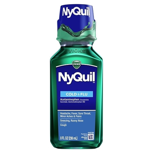 Vicks Original Liquid Nyquil, 8 Fluid Ounce, 12 Per Case