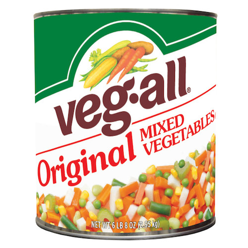 Veg-All Veg-All Mixed Vegetable, 104 Ounces, 6 Per Case Veg-All Veg-All Mixed Vegetable, 104 Ounces, 6 Per Case