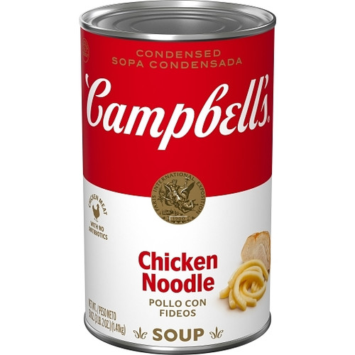Campbell's Classic Chicken Noodle Condensed Shelf Stable Soup, 50 Ounces, 12 Per Case