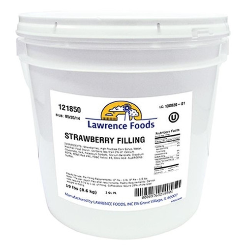 Lawrence Foods Strawberry Filling, 19 Pounds Lawrence Foods Strawberry Filling, 19 Pounds