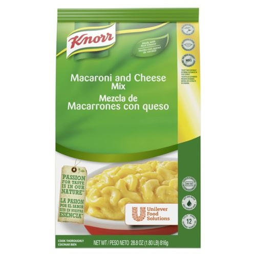 Knorr Macaroni And Cheese Mix, 28.8 Ounce, 4 Per Case Knorr Macaroni And Cheese Mix, 28.8 Ounce, 4 Per Case
