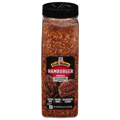 Mccormick Grill Mates Hamburger Seasoning, 24 Ounce, 6 Per Case