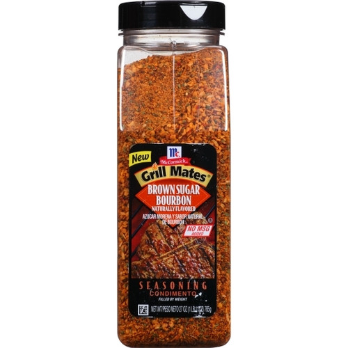 Mccormick Grill Mates Brown Sugar Bourbon Seasoning, 27 Ounce, 6 Per Case