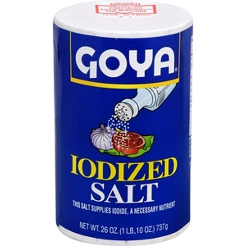 Goya Salt, 26 Ounce, 24 Per Case