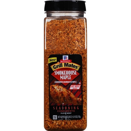 Grillmates Seasoning Smokehouse Maple, 28 Ounce, 6 Per Case