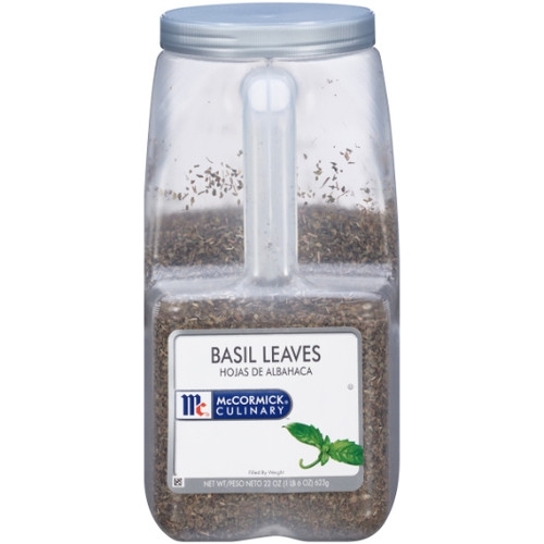 Mccormick Culinary Culinary Basil Leaves, 22 Ounce, 3 Per Case