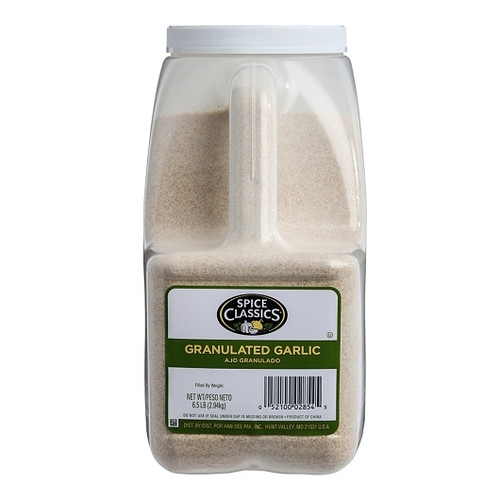 Spice Classics Granulated Garlic, 6.5 Pound, 3 Per Case