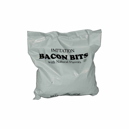 Ryt-Way Imitation Bacon Bits Salad Topping Bulk, 14 Ounce, 12 Per Case