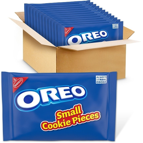Oreo Small Cookie Pieces, 1 Pound, 12 Per Case