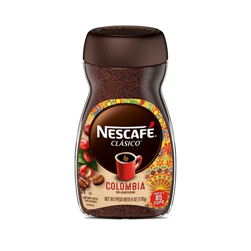 Nescafe Clasico Origin Colombia Coffee Jars, 6 Ounce, 6 Per Case