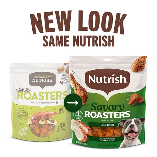 Rachel Ray Savory Roasters Chicken Dog Treats, 12 Ounce, 6 Per Case