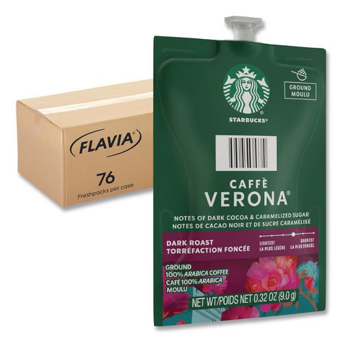 Starbucks Caffe Verona Coffee Freshpack, 76/Carton