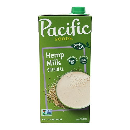 Pacific Foods Original Hemp Milk, 32 Fluid Ounce, 12 Per Case