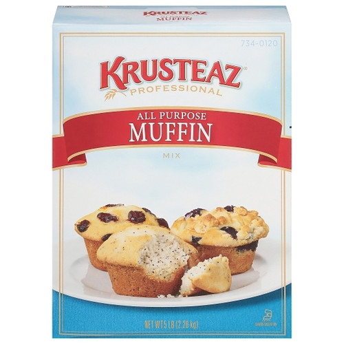 Krusteaz Professional All Purpose Muffin Mix, 5 Pound, 6 Per Case