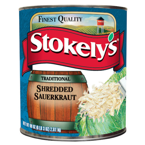 Stokely Stokely Fancy Sauerkraut Canned, 99 Ounce, 6 Per Case