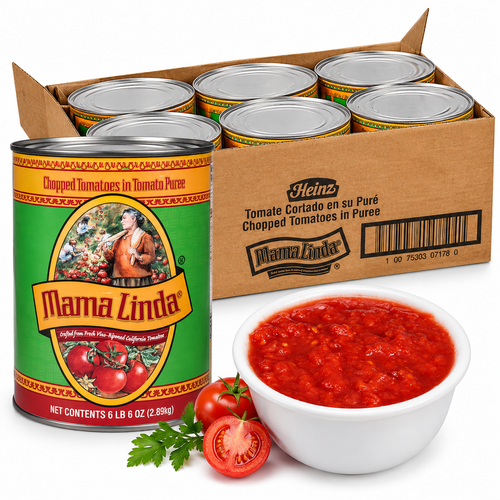 Mama Linda s Chopped Salsa Base, 102 Ounce, 6 Per Case
