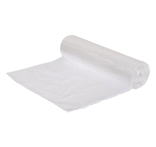 15 Gallon, 24 x 33 - 8 Micron Can Liner / Trash Bags, Clear, 1000/Case