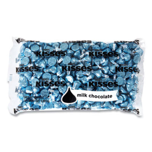 Hershey's Kisses, Milk Chocolate, Blue Wrappers