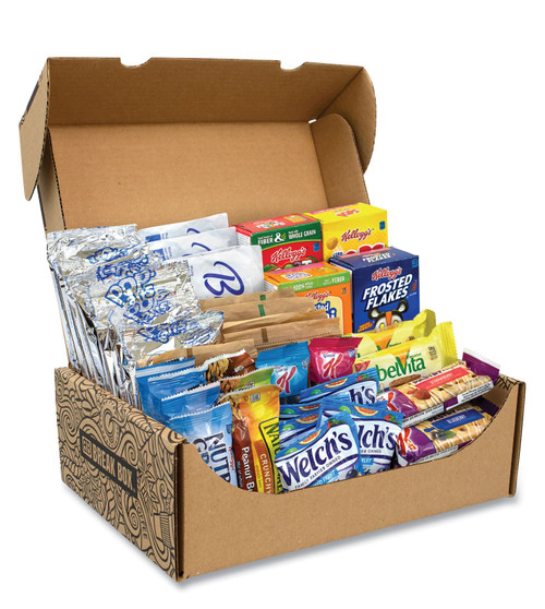 Snack Box Pros Breakfast Snack Box, 41 Assorted Snacks