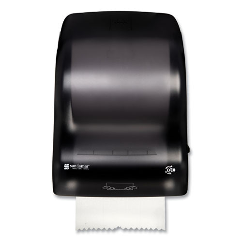 Simplicity Mechanical Roll Towel Dispenser, 15.25 X 13 X 10.25, Black