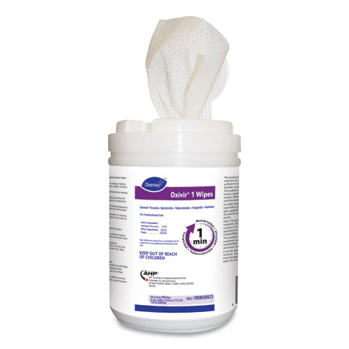 Diversey™ Oxivir 1 Wipes, 6 x 7, 160/Canister