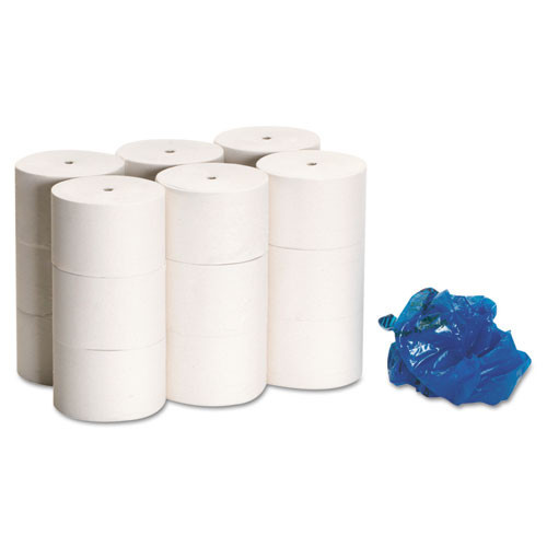 Coreless Bath Tissue, Septic Safe, 2-ply, White, 1500 Sheets/roll, 18 Rolls/carton