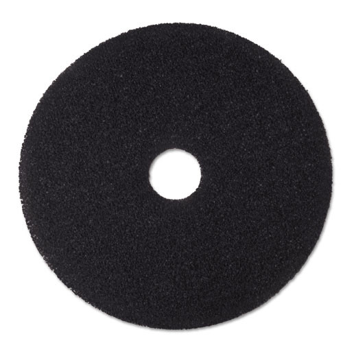 3M Low-Speed Stripper Floor Pad 7200, 20" Diameter, Black