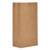 Grocery Paper Bags, 50 Lbs Capacity, #8, 6.13"w X 4.13"d X 12.44"h, Kraft, 500 Bags