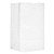 Grocery Paper Bags, 40 Lbs Capacity, #20 Squat, 8.25"w X 5.94"d X 13.38"h, White, 500 Bags