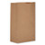Grocery Paper Bags, 52 Lbs Capacity, #2, 4.3"w X 2.44"d X 7.88"h, Kraft, 500 Bags